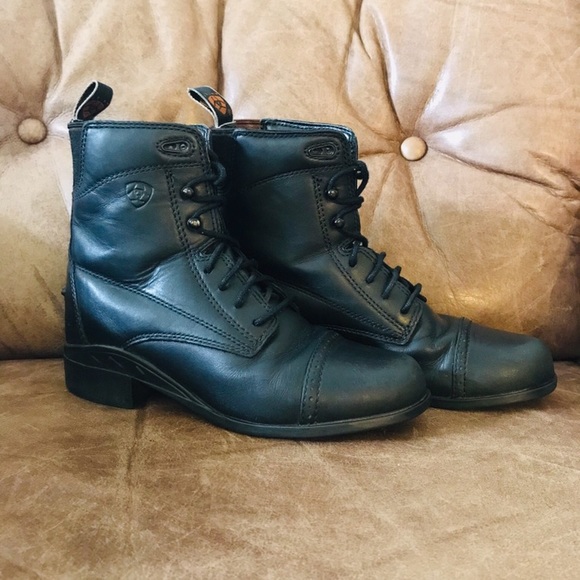 Ariat Performer Paddock Boots Kids Youth Size 1 - Picture 2 of 8